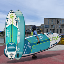 SUP浆板10,2桨板竞速划水板多功能钓鱼桨板充气桨板站立板休闲板
