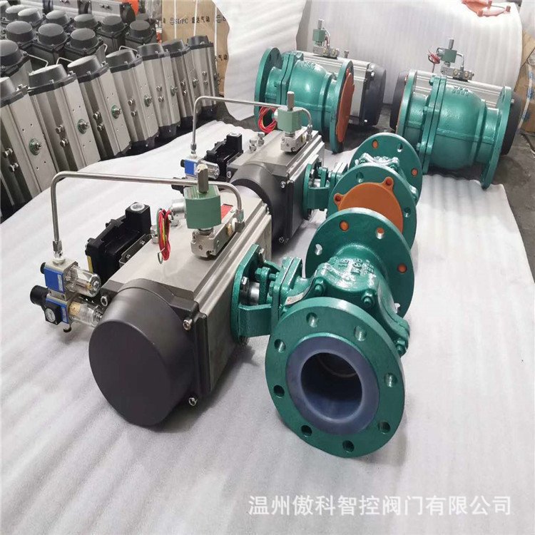 气动不锈钢球阀  Q641F-25P DN100 Q641F46-16P 气动快速切断球阀