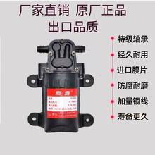 批发农用电动喷雾器隔膜泵水泵回流泵12V水泵厂家销售雨露4脚泵