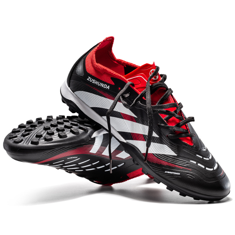 검정색과 빨간색 손톱