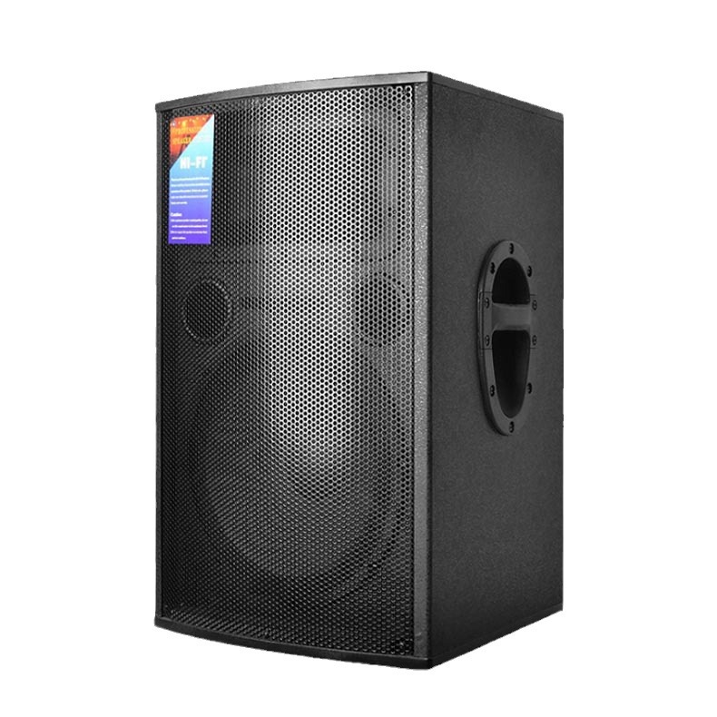 Equipo de sonido profesional de rango completo pasivo de 12 pulgadas y 450 W para exteriores, para plazas y escenarios, venta al por mayor del fabricante