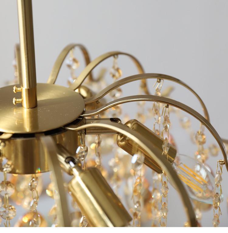 Full Spectrum Eye Protection Romantic Crystal Chandelier