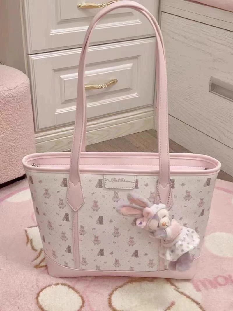 Тактическая сумка Tote — милый универсальный дизайн высокого класса, плечевые ручки, розовая или синяя