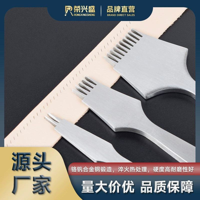 DIY кожа ручной работы из белой стали Наклонный плоский костюм, Штамповочный Инструмент без алмазной огранки инструмент для резьбы по коже