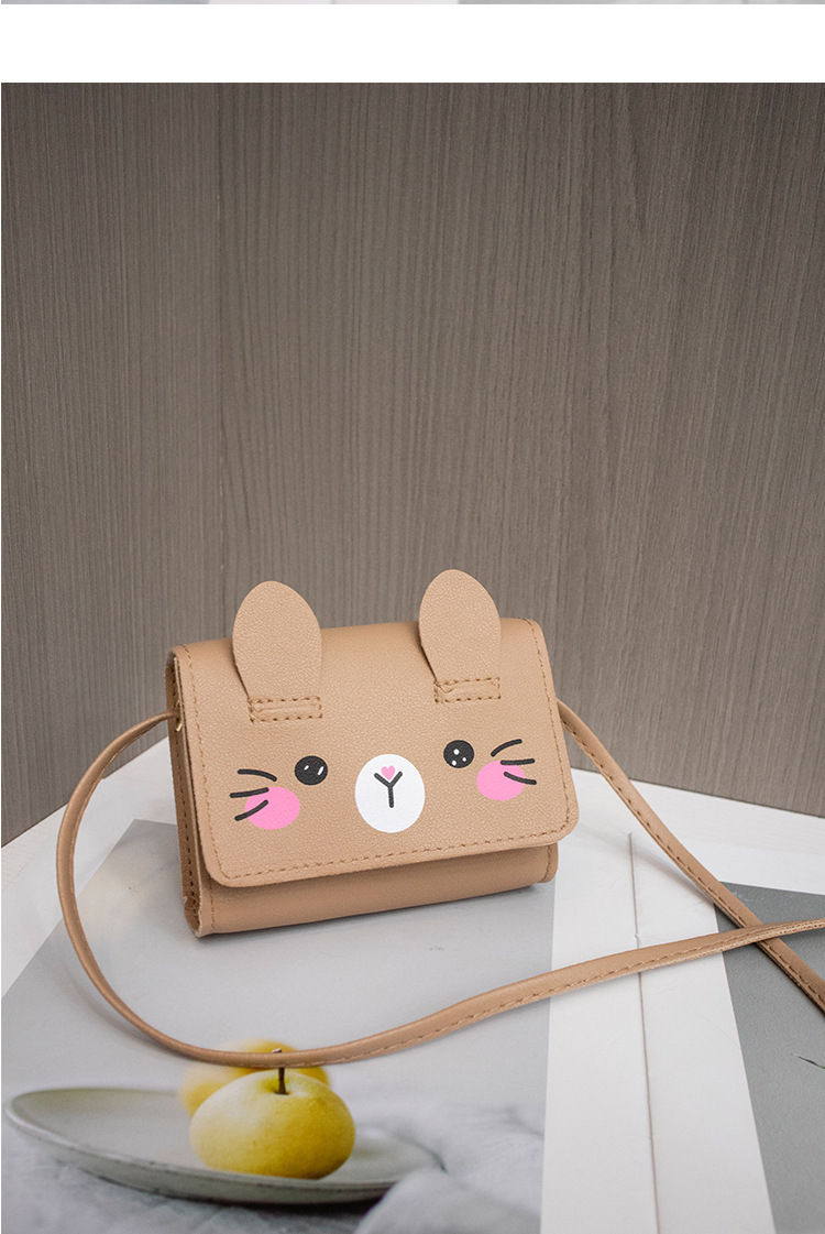 Women's bag 2023 new style cartoon crossbody small square bag mini bag mini gift bag children's bag