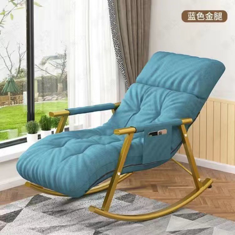 Mecedora para el hogar, balcón, sillón para el almuerzo de ocio, dormitorio de lujo ligero nórdico, sala de estar, sofá perezoso de celebridades de Internet, silla Yaoyao