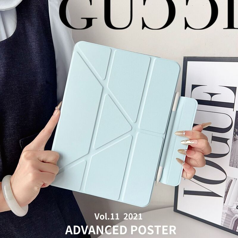 Suitable for Ipad11 New 2025 Tablet 10.9 Protective Cover Air7 Buckle 3+Y Fold 10Th Generation A16 Hard Shell 11