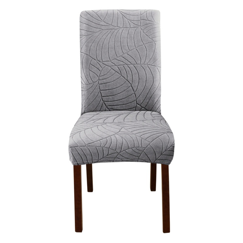 Funda para silla con respaldo medio de jacquard transfronterizo, funda para silla regular de ocio para el hogar, funda universal para silla para el hogar a prueba de polvo y antiincrustante