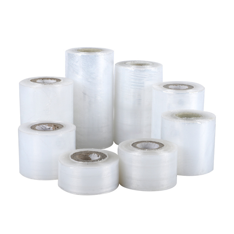 Procesamiento de película estirable de PE Película estirable personalizada Película de embalaje Película estirable de PE Película de embalaje Película de plástico industrial