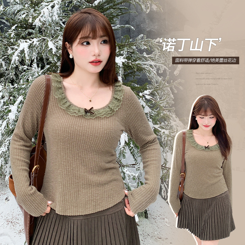  秋  XL-5XL 大きいサイズ トップス ワンピース