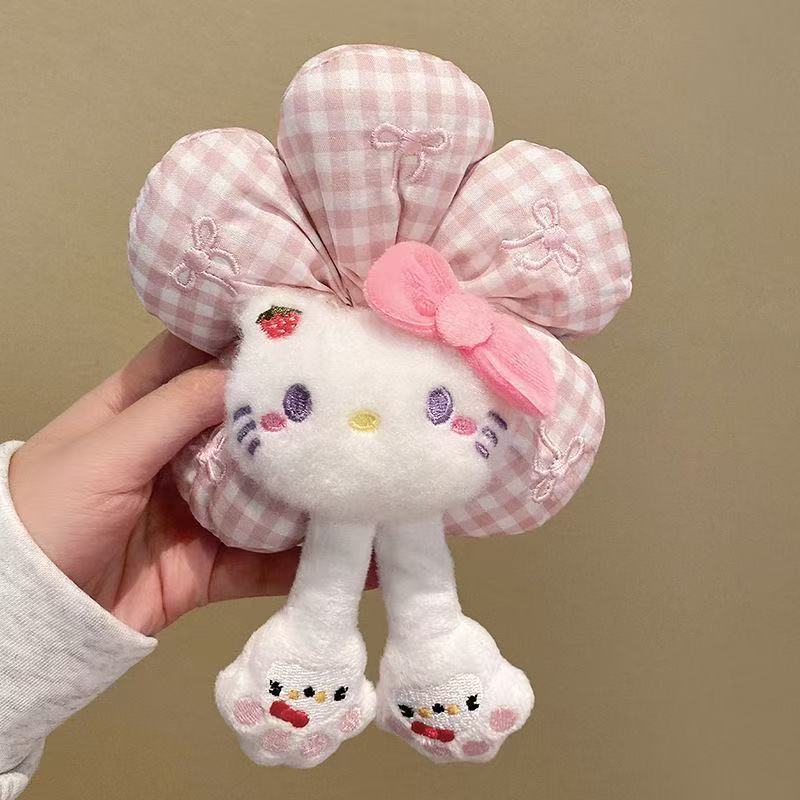漫画人形ぬいぐるみレッサーパンダヘアピンサイドクリップ大型BBクリップヘアアクセサリーヘアピンメイクアップクリップぬいぐるみ|undefined
