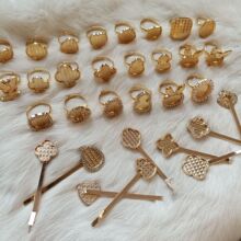 ���\DIY�����18K��ָ���ĺ��J�İ껨߅�A�NƤ�P�l�Ʒ����S��