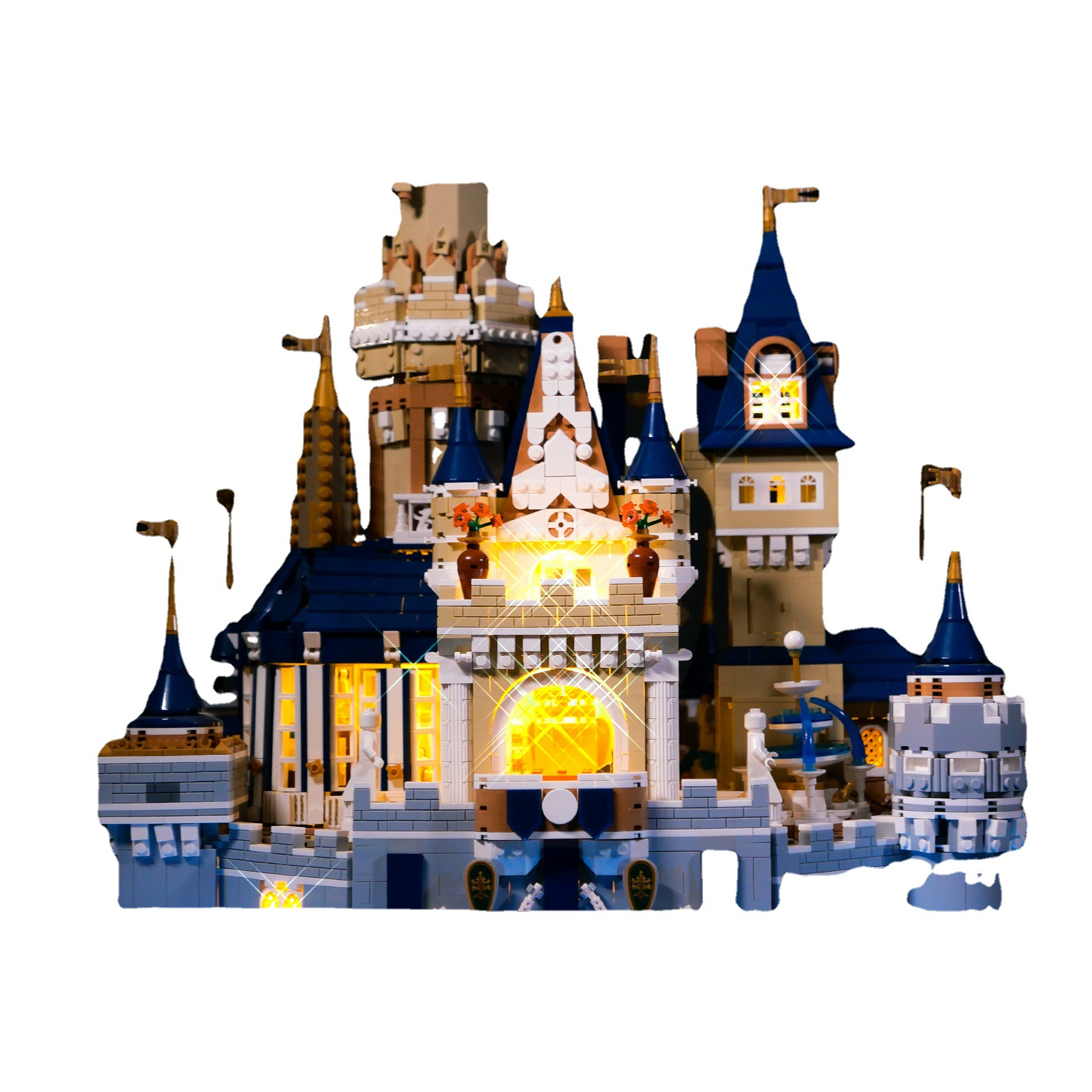 Lego, Disney, castle, lightweight constructor, DIY, remote control