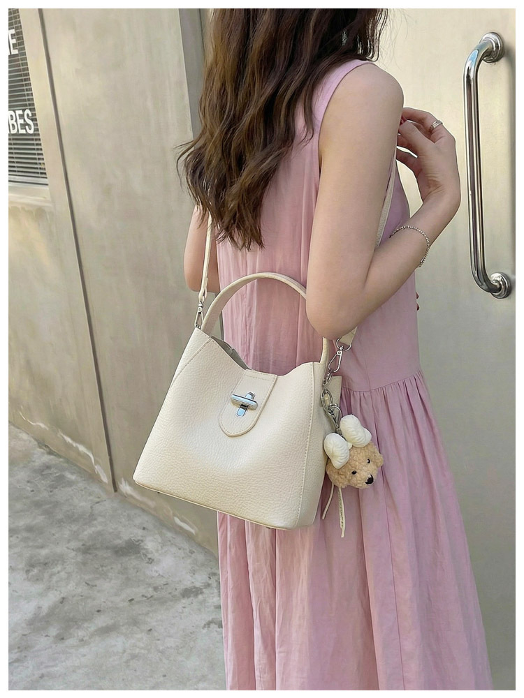 Practical Crossbody Hobo Bag With Trendy Lychee Pattern Design_voghion.com