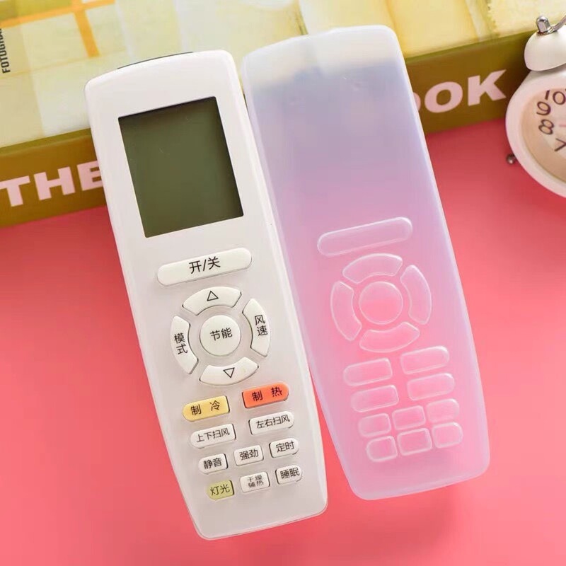 Home Daily Gree Air Conditioner Remote Control Protective Cover Waterproof and Dustproof Drop-proof Remote Control with Button Silicone Cover