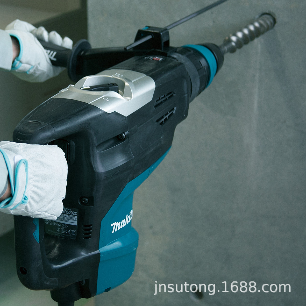 牧田全新六角HR5212C钻墙打孔五坑HR5202C多功能锤钻52mm冲击电锤