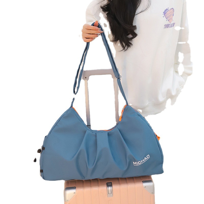 Bolsa de almacenamiento de natación bolsa de natación de separación húmeda y seca bolsa de viaje de corta distancia impermeable de gran capacidad para mujeres bolsa de fitness portátil deportiva