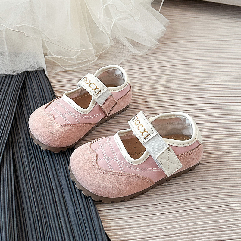 Mädchen-Mary-Jane-Schuhe von Mango Head, niedrig geschnitten, aus Leder, Frühling/Herbst, weiche Sohle, bequeme Oberfläche, Kinder-Einzelschuhe_voghion.com