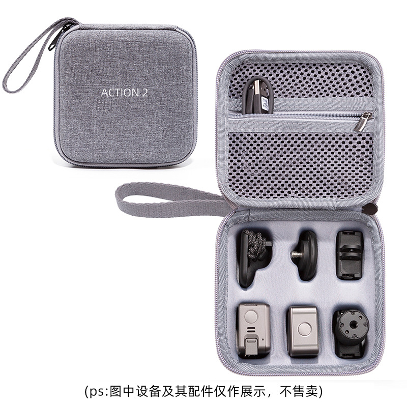 Adecuado para la bolsa de almacenamiento DJI action 2 ACTION 2 embrague caja de protección impermeable portátil