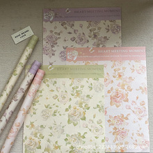 卓纤花材玫瑰星云包花纸印花牛皮纸春日田园礼物花艺纸鲜花包装纸