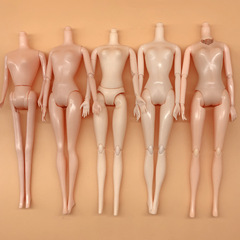 30 cm 11-inch BJD 26 cm plain body doll body living hands clothing change joint meat white muscle naked doll DIY princess