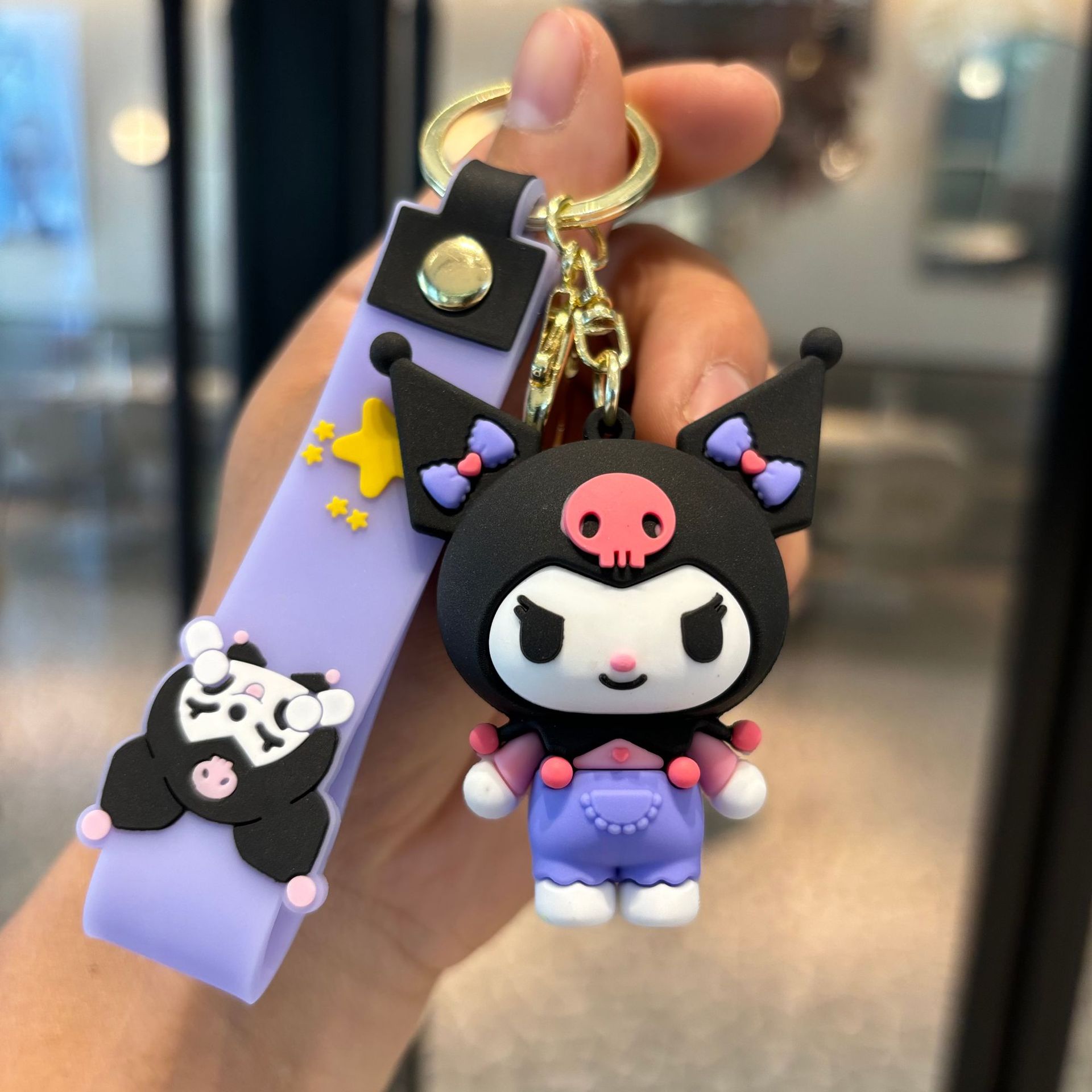 Sanrio Colgante de llaver PVC Muñeca Cute Colgante de llaver Kolomi Car Bag Keychain