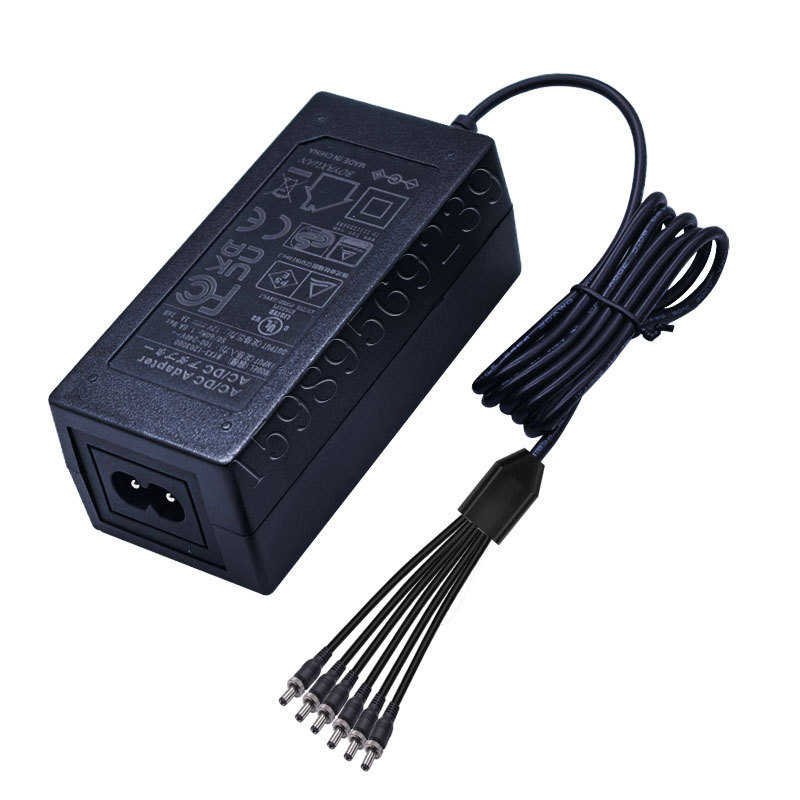 One-To-Six One-To-Six One-To-Six One-To-Six Two-Way Radio Charger Cloning Station Reading Power Adapter