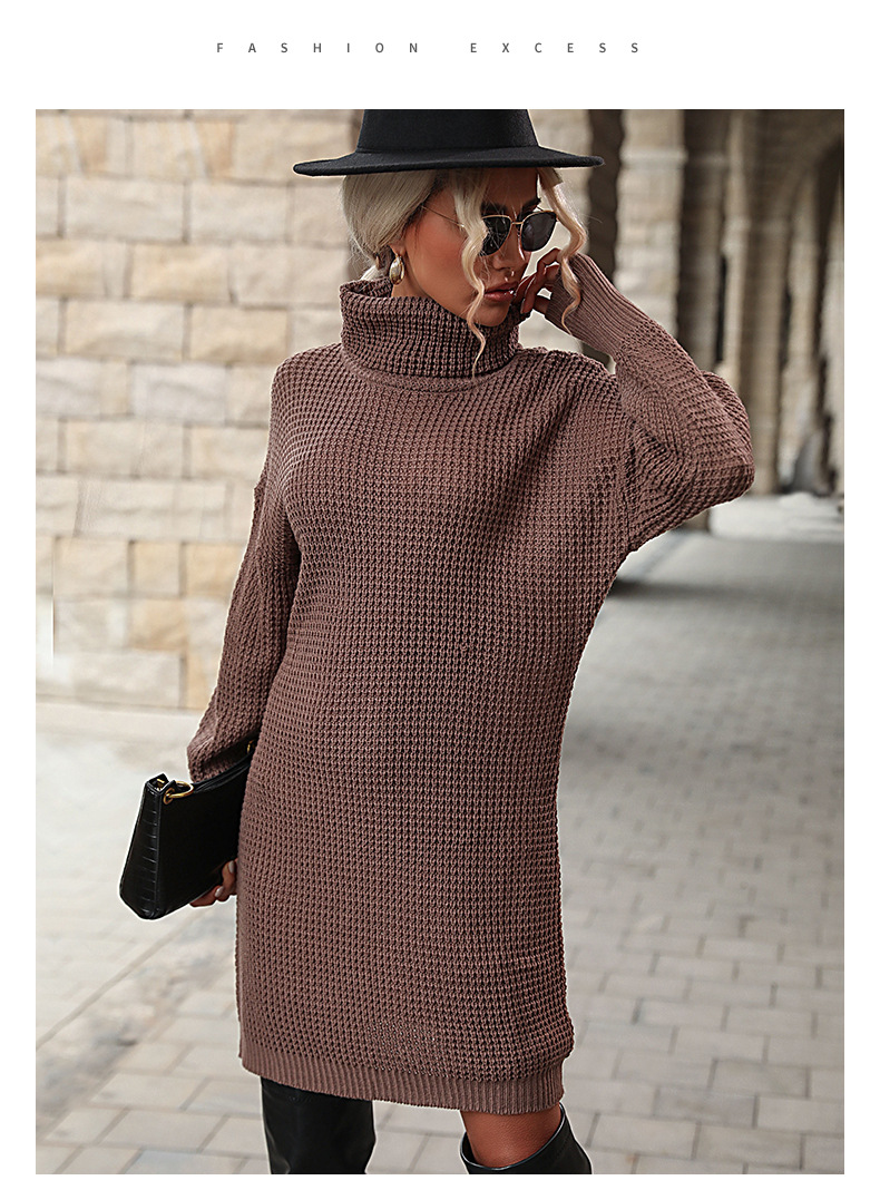 fashion women's clothing autumn and winter new turtleneck_voghion.com