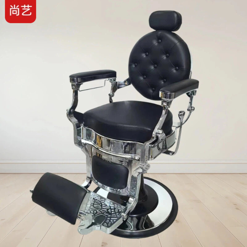 Transfronterizos para silla de barbero retro, silla de barbero para hombres, silla de cabeza de aceite, silla de barbero para afeitar image 11