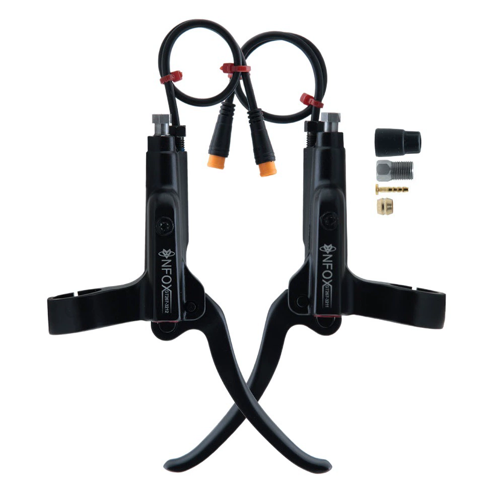 NFOX отключение питания 2P тормозная ручка SM2A 3-контактная ручка для ремонта электрического велосипеда аксессуары для ремонта электрического велосипеда тормозная ручка горячий стиль!