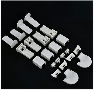 Lazy curtain factory direct punch-free simple installation household boxed pleated curtain accessories