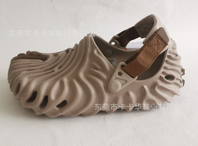 新款夏季激浪指纹洞洞鞋直销防滑男女透气沙滩凉鞋可|undefined