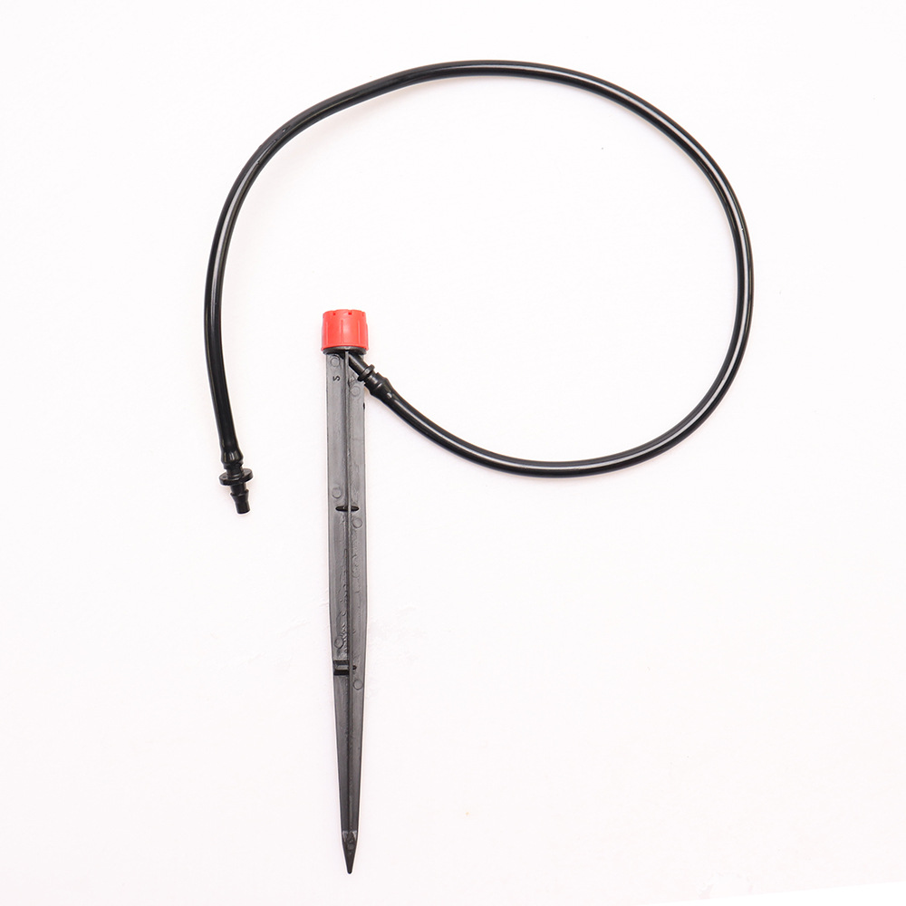 Cabeza de goteo ajustable de 8 orificios, riego por goteo de árboles frutales, resorte redondo completo de 360 grados, micro aspersor, balcón, riego por aspersión de jardinería