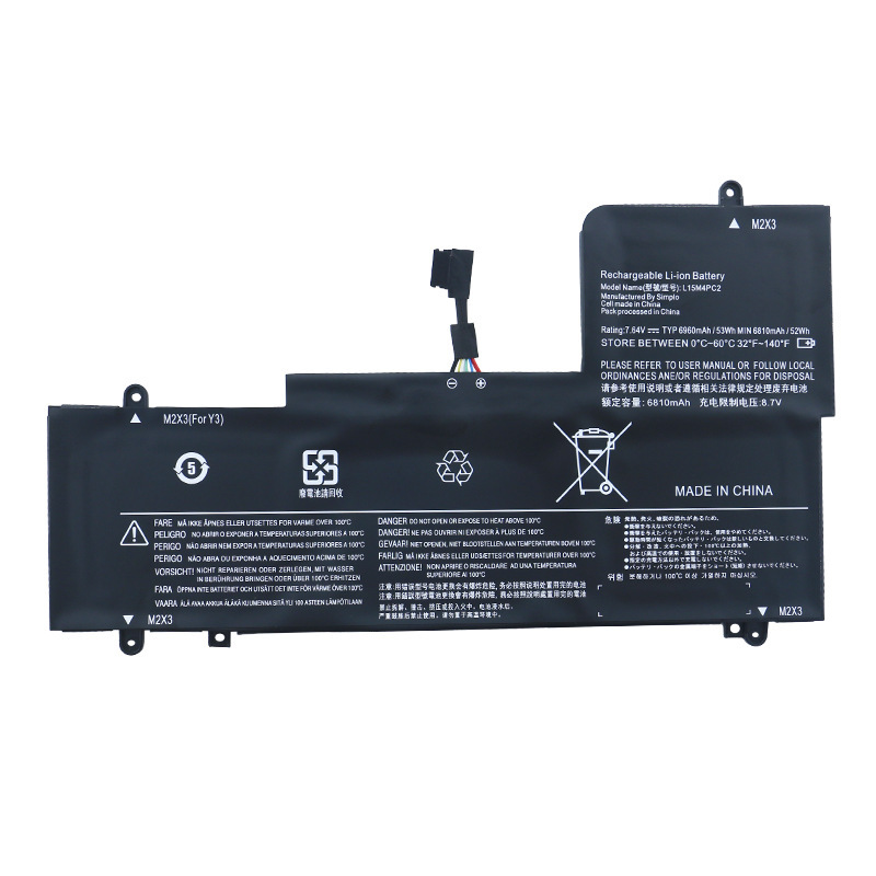 Suitable for Lenovo Yoga 710-15Isk 710-14 L15M4Pc2 L15L4Pc2 Laptop Battery Suitable for Lenovo Yoga 710-15Isk 710-14 L15M4Pc2 L15L4Pc2 Laptop Battery