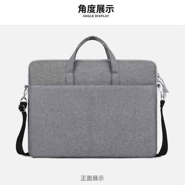 New Computer Portable Laptop Bag Lightweight Inner Bag Shoulder Crossbody Computer Bag Wholesale Storage Light and Thin