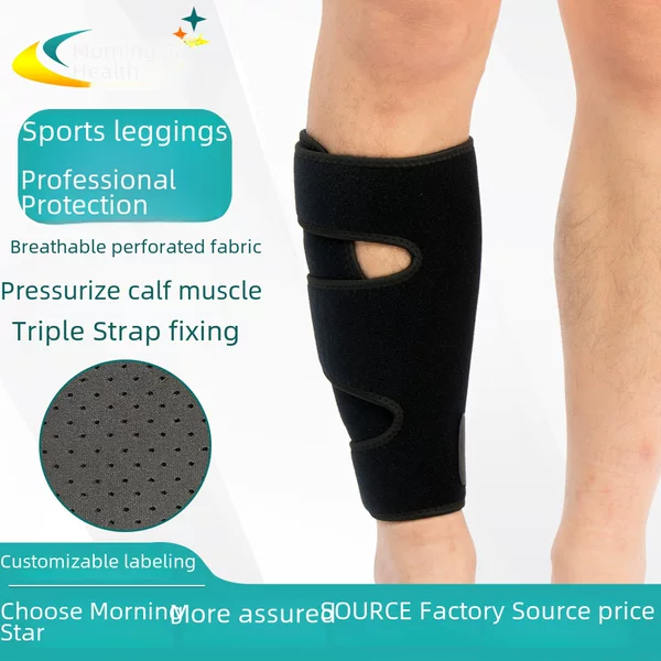 Calf Protection Sports Running Hiking Football Straps Adjustable Compression Knee Pads Unisex Protective Gear Wholesale