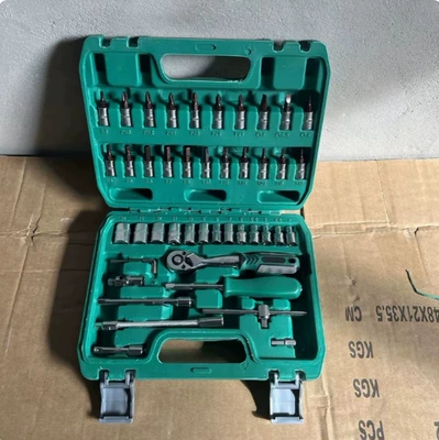 German Quality 216-Piece Auto: Mühərrik tənzimləmə alətləri - 46-pieces-of-72-tooth-professional-auto-repair-models-free-replacement-if-worn-out-free-replacement-if-worn-out