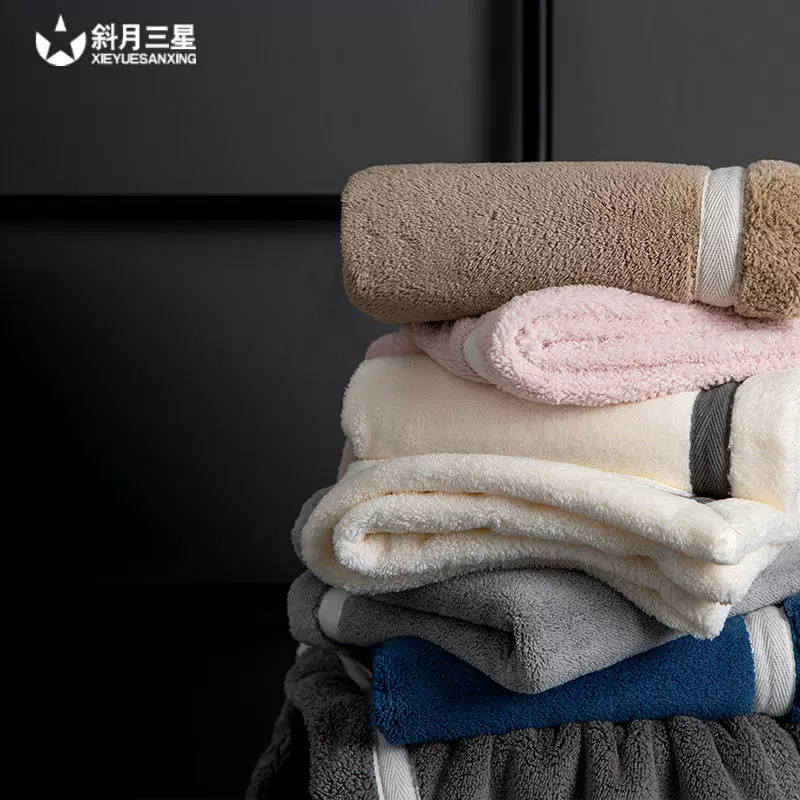 高端7A抗菌加大家用加厚珊瑚绒毛巾男女吸水速干不掉毛洗澡浴巾
