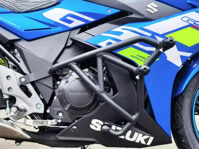 modified competitive bar accessories – Motorcycle bumper - gsx250-spring-head-bar-4-damping-rubber-heads