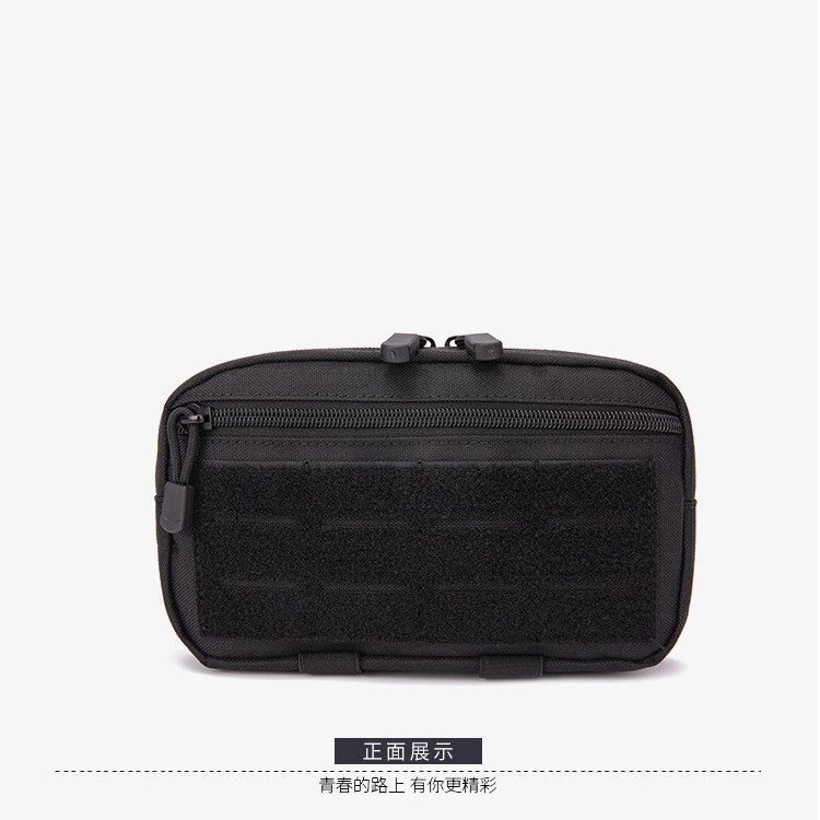 Outdoor Military Fan Bag, Special Individual Soldier First Aid Bag, Laser Medical Bag, Tactical Molle System Waist Bag Accessory Bag