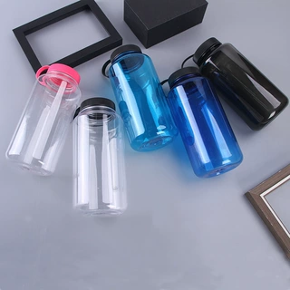 600毫升塑料广口瓶带提手户外运动水壶Tritan太空杯子水瓶现货