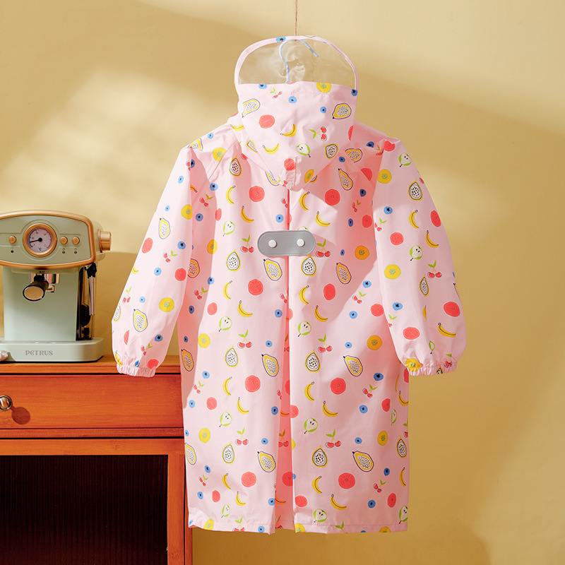 2025 New Light and Thin Quick-drying Breathable Children's Raincoat Anti-rainstorm Waterproof Poncho for Boys and Girls Schoolbag for Primary School Students