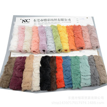 现货 仿兔毛刷花 兔绒压花 拧花 鞋材箱包玩具服装毛绒面料