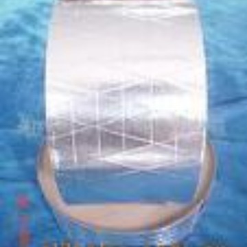 白黄色分层牛皮纸胶带 夹筋铝箔胶带，压带加筋棉线条纤维丝铝箔