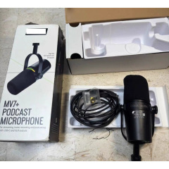 MV7+ スタイルのハイエンド有線マイク 有線マイク