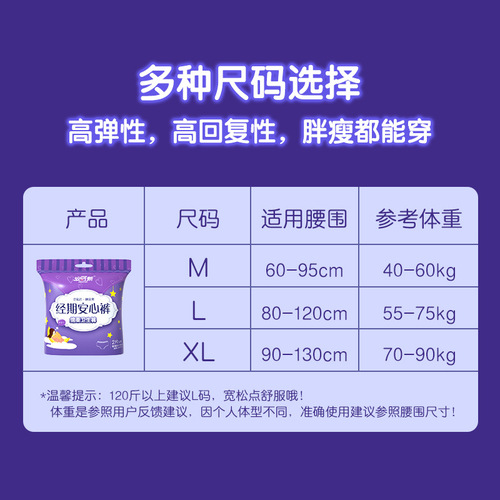 Anko Xin Anxin Pads Adult Nursing Period Sleep Pads Extended Night Use Pads Wholesale