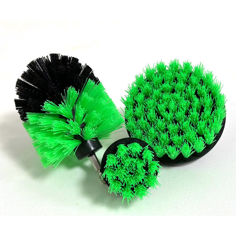 procesamiento de tres piezas de herramientas de perforación eléctrica cepillo de pulido de automóviles cepillo de limpieza cepillo de disco cepillo eléctrico mayorista