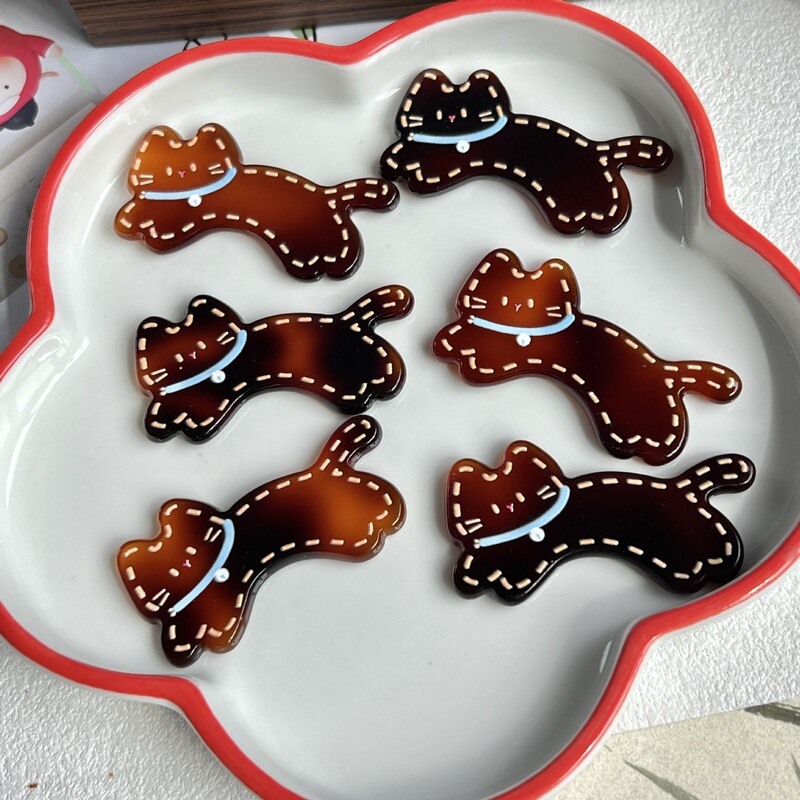 Imitation Acetate Brown Cat Accessories DIY Hair Clips, Hair Accessories, Pendants, Acrylic Patches, Jewelry Materials Wholesale Imitation Acetate Brown Cat Accessories DIY Hair Clips, Hair Accessories, Pendants, Acrylic Patches, Jewelry Materials Wholesale