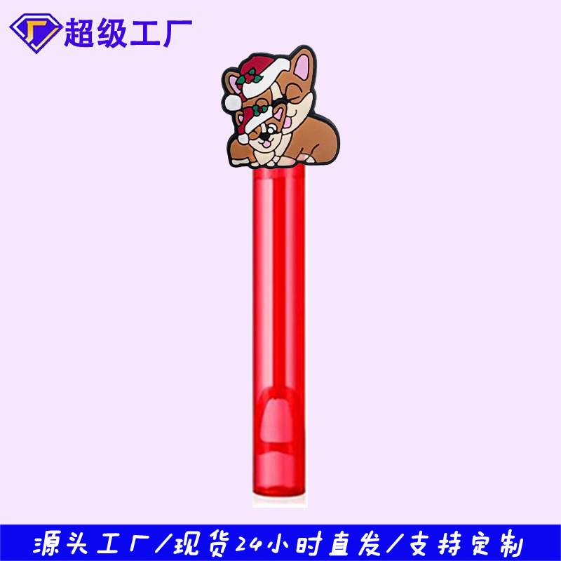 メーカー卸売サンタクロースシリーズバブル水スティックサマーパーティーカラフルなミニバブルスティック装飾ギフト|undefined