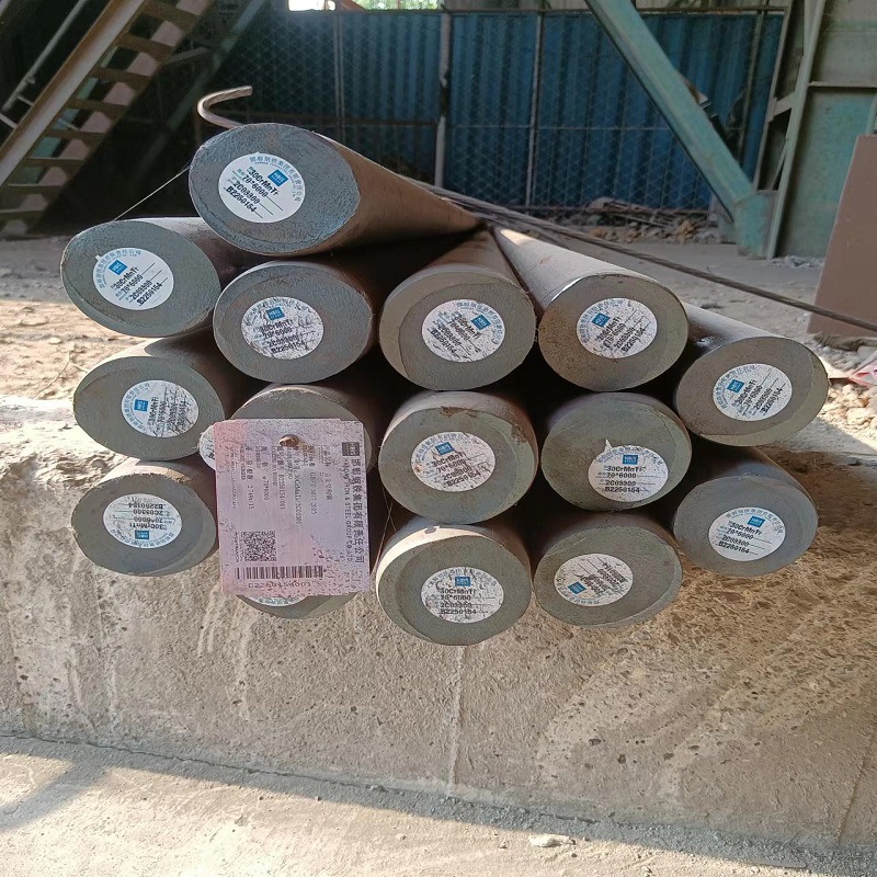 莱钢热轧圆钢 易焊接高碳船用半圆钢 35crmo合金圆定尺切割批发